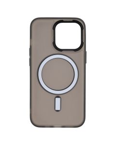 Чехол-накладка для iPhone 13 Pro DM Translucent Color MagSafe Серый (темно-серый)