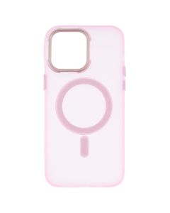 Чехол-накладка для iPhone 14 Pro Max DM Translucent Color MagSafe Розовый (Pink)