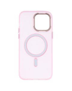 Чехол-накладка для iPhone 14 Pro Max DM Translucent Color MagSafe Розовый (Pink)