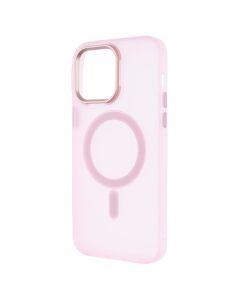 Чехол-накладка для iPhone 14 Pro Max DM Translucent Color MagSafe Розовый (Pink)