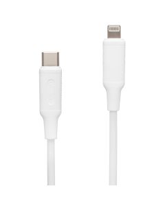 USB-кабель XO NBQ265A Минималистский Type-C к Lightning 27W 1м Белый (White)