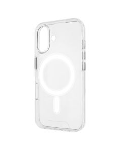 Чехол накладка для iPhone 16 TPU Space MagSafe Прозрачный