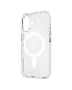 Чохол накладка для iPhone 16 Plus TPU Space MagSafe Прозора (Transparent)