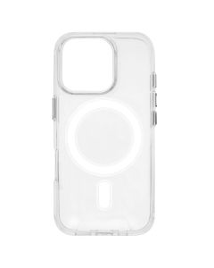 Чехол-накладка для iPhone 16 Pro TPU Space MagSafe Прозрачный