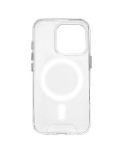 Чехол-накладка для iPhone 16 Pro TPU Space MagSafe Прозрачный
