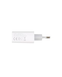 Зарядний пристрій XO L64 (1USB+1USB-C) 20W QC+PD Білий (White)