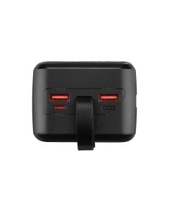 PowerBank 40000 mAh Grunhelm GP-40BQC 22.5W Чорний (Black)
