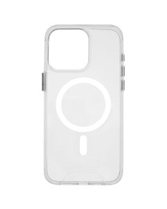Чехол накладка для iPhone 15 Pro Max WAVE Sky Case Magnetic Ring Прозрачный