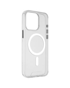 Чехол накладка для iPhone 15 Pro Max WAVE Sky Case Magnetic Ring Прозрачный