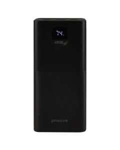 PowerBank 40000 mAh Proove Giant Lite 22.5W (ноутбук) Чорний (Black)