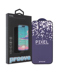 Захисне скло для iPhone 16 Pro Proove PIXEL 3D Чорне (Black)