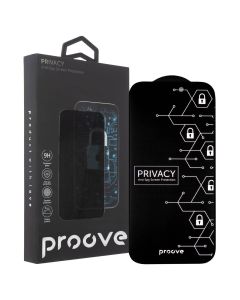 Захисне скло для iPhone 16 Pro Proove Privacy 3D Чорне (Black)