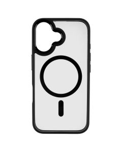 Чехол накладка для iPhone 16 WAVE Ardor MagSafe Черный (Black)