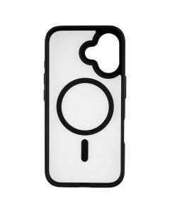 Чехол накладка для iPhone 16 WAVE Ardor MagSafe Черный (Black)