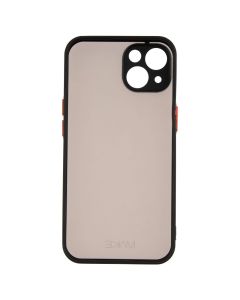 Чохол накладка для iPhone 13 Frame MakeFuture Чорна (Black)