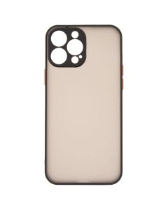 Чохол накладка для iPhone 13 Pro Max Frame MakeFuture Чорна (Black)