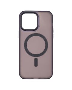 Чехол-накладка для iPhone 14 Pro Max DM Translucent Color MagSafe Черный (Black)