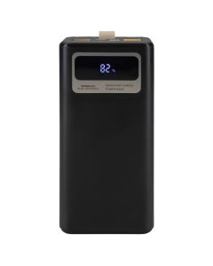 PowerBank 40000 mAh Gelius Wide GP-PB308 QC+PD 22.5W LED Чорний (Black)