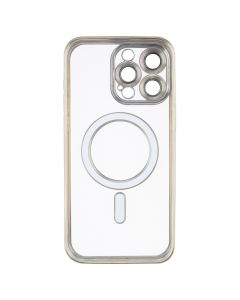 Чохол накладка для iPhone 15 Pro Max WAVE Metal Matte Case with Magnetic Ring MagSafe Жовта (Yellow)