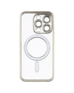 Чехол-накладка для iPhone 15 Pro WAVE Metal Matte с магнитным кольцом MagSafe Желтый (Yellow)