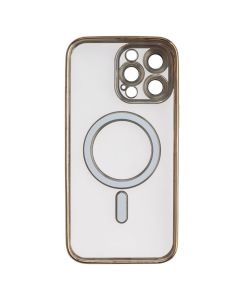Чохол накладка для iPhone 14 Pro Max WAVE Metal Matte Case with Magnetic Ring MagSafe Золота (Gold)