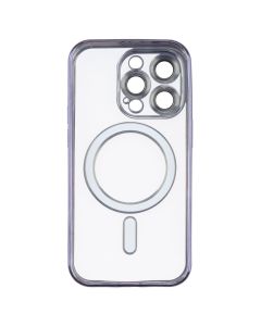 Чехол-накладка для iPhone 14 Pro Metal Matte Case с магнитным кольцом MagSafe Фиолетовый (Purple)