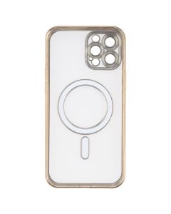 Чохол накладка для iPhone 12 Pro Max WAVE Metal Matte Case with Magnetic Ring MagSafe Золота (Gold)