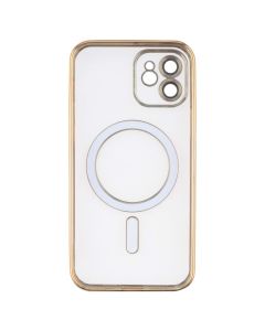 Чохол накладка для iPhone 12 WAVE Metal Matte Case with Magnetic Ring MagSafe Золота (Gold)