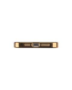 Чохол накладка для iPhone 12 WAVE Metal Matte Case with Magnetic Ring MagSafe Золота (Gold)
