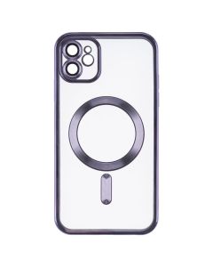 Чохол-накладка для iPhone 11 WAVE Metal Matte Case с магнітним кільцем MagSafe Фіолетовий (Purple)