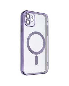 Чохол-накладка для iPhone 11 WAVE Metal Matte Case с магнітним кільцем MagSafe Фіолетовий (Purple)