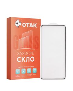 Защитное стекло для Xiaomi Poco F4 SKLO Черное (Black)