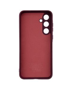 Чехол накладка для Samsung A35 Soft Case Красный (Бордо)
