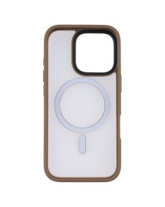 Чехол накладка для iPhone 16 Pro WAVE Matte Insane MagSafe Серый (Desert Titanium)