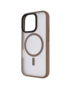 Чехол накладка для iPhone 16 Pro WAVE Matte Insane MagSafe Серый (Desert Titanium)