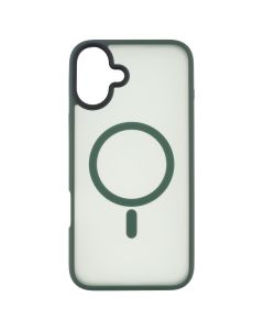Чохол накладка для iPhone 16 Plus WAVE Matte Insane MagSafe Зелена (Green)