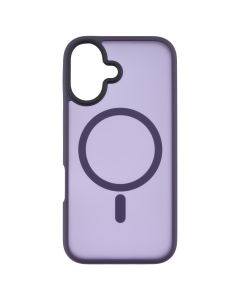 Чехол-накладка для iPhone 16 WAVE Matte Insane MagSafe Фиолетовый (Deep Purple)