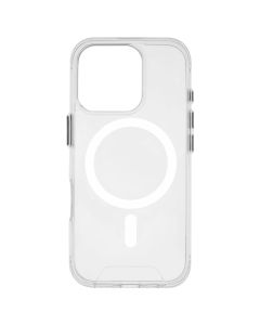 Чехол-накладка для iPhone 16 Pro WAVE Sky Case Magnetic Ring Прозрачный (Прозрачный)