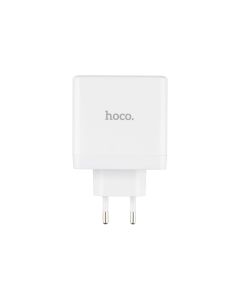 Зарядний пристрій Hoco N30 Glory (1USB+2USB-C) 65W Білий (White)