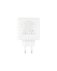 Зарядний пристрій Hoco N30 Glory (1USB+2USB-C) 65W Білий (White)