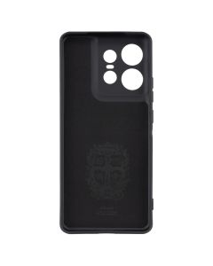 Чехол накладка для Motorola Edge 50 Pro Soft Case Черный (Black)