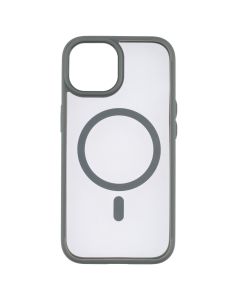 Чохол накладка для iPhone 15 Spigen MagSafe Сіра (Grey)