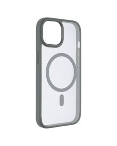 Чохол накладка для iPhone 15 Spigen MagSafe Сіра (Grey)