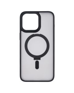 Чохол накладка для iPhone 15 Pro Max Bumper Case MagSafe Чорна (Black)