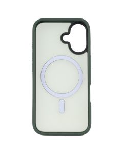 Чохол накладка для iPhone 16 WAVE Matte Insane MagSafe Зелена (Green)