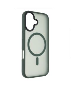 Чохол накладка для iPhone 16 WAVE Matte Insane MagSafe Зелена (Green)