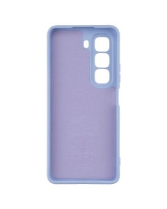 Чехол накладка для Infinix Hot 50 Soft Case Фиолетовый (Лаванда)