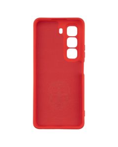 Чехол накладка для Infinix Hot 50 Soft Case Красный (Red)