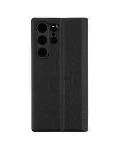 Чохол кейс для Samsung S23 Ultra Leather Чорний (Black)