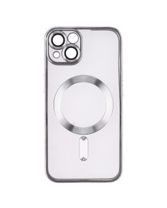 Чохол накладка для iPhone 13 WAVE Metal Matte Case with Magnetic Ring MagSafe Сіра (Silver)